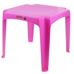 Стол «Пластишка», цвет розовый